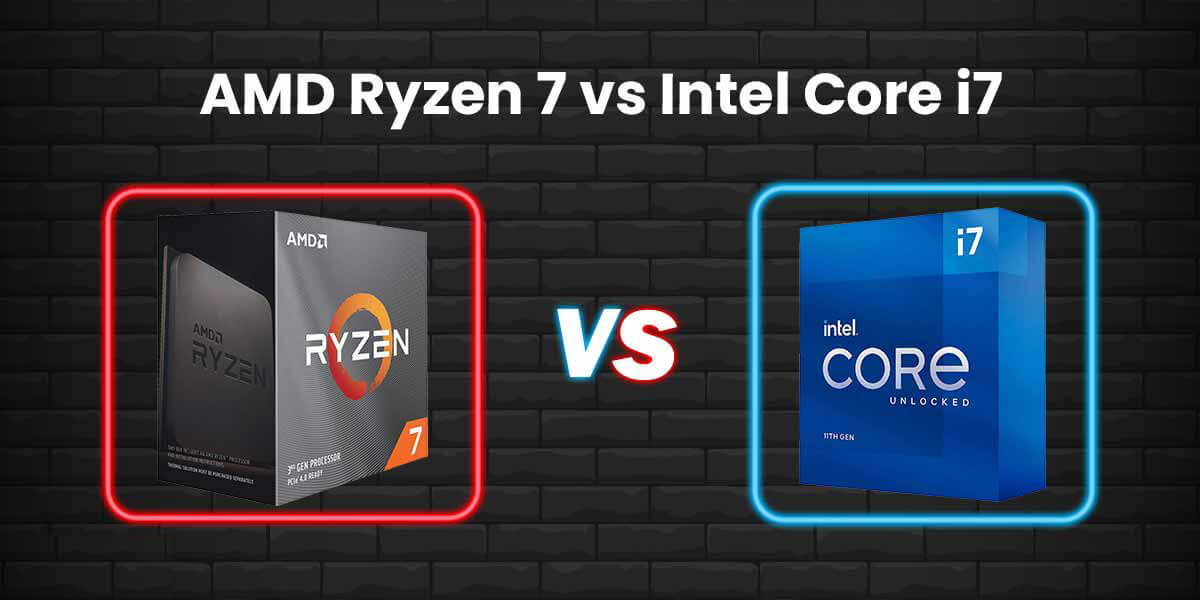 Review: Intel Core i7 vs. AMD Ryzen 7: by Abhi